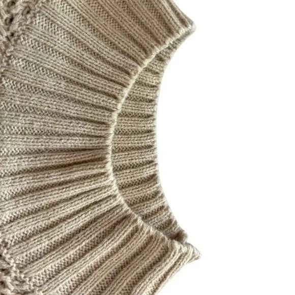 🆕️ Solid Mock Neck Chunky Knit Sweater!