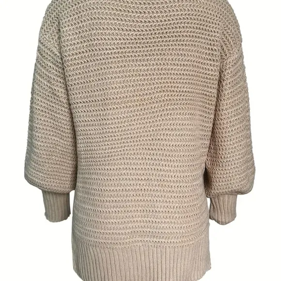 🆕️ Solid Mock Neck Chunky Knit Sweater!