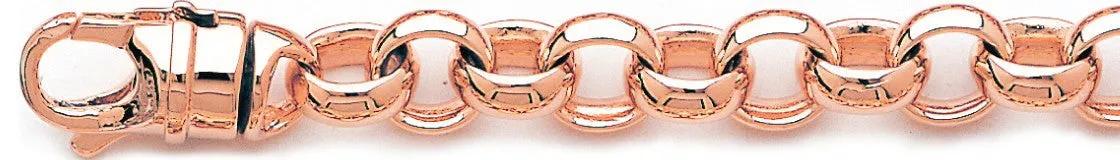 11mm Domed Rolo Link Bracelet
