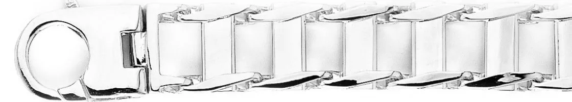 14.9mm Railroad Link Bracelet