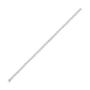 14KT White Gold & Diamond Classic Book Tru Reflection Bracelet  - 2 ctw