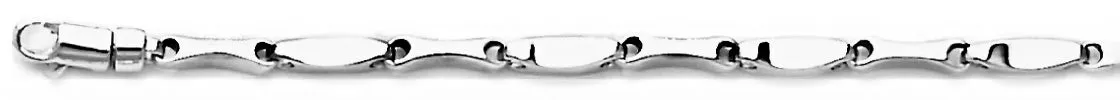 2.8mm Skeleton I Link Bracelet