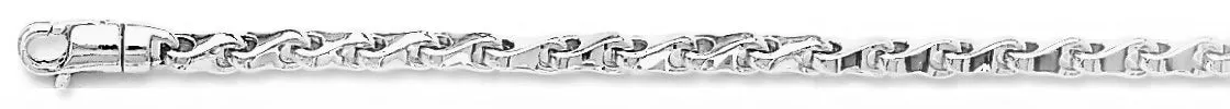 3.4mm Knuckle Bone Chain Necklace