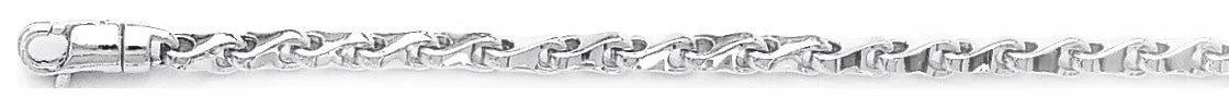3.4mm Knuckle Bone Chain Necklace
