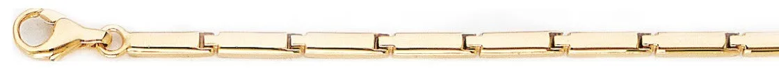 3mm Bar Chain Necklace