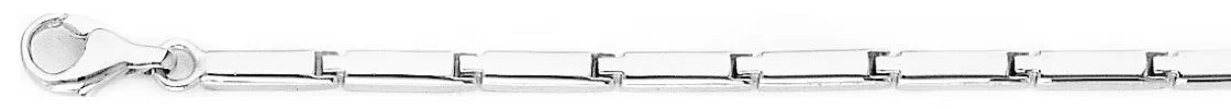 3mm Bar Chain Necklace
