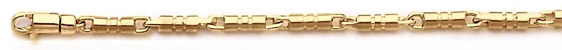 3mm Barrel Link Bracelet
