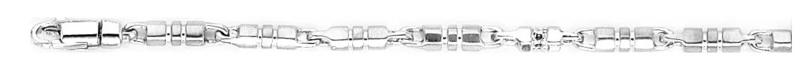 3mm Barrel Link Bracelet