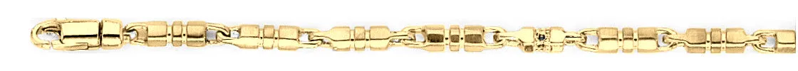3mm Barrel Link Bracelet