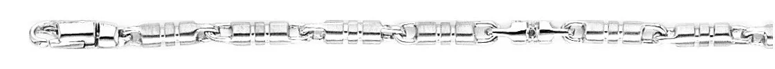 3mm Barrel Link Bracelet
