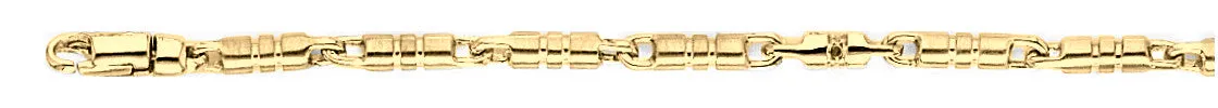 3mm Barrel Link Bracelet
