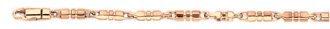 3mm Barrel Link Bracelet