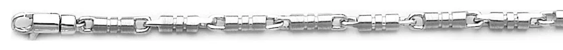 3mm Barrel Link Bracelet