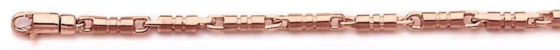 3mm Barrel Link Bracelet