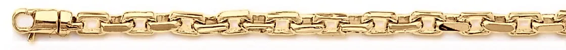 4.4mm Flat Elongated Rolo Link Bracelet