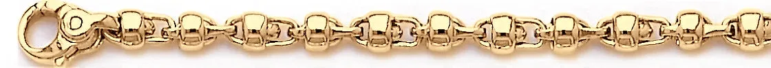 4.9mm Acorn Link Bracelet