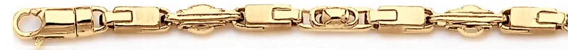 4mm Roboto Link Bracelet