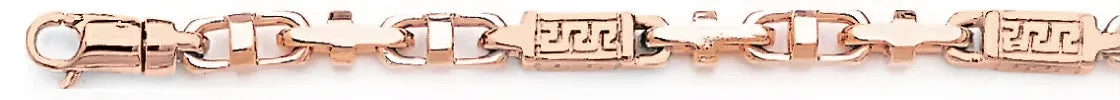 5.2mm Greek Scroll III Chain Necklace
