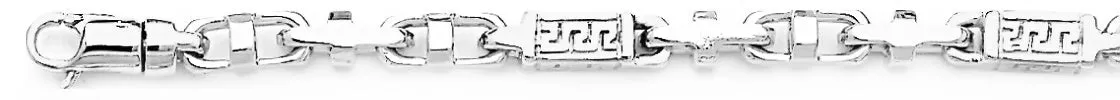 5.2mm Greek Scroll III Chain Necklace