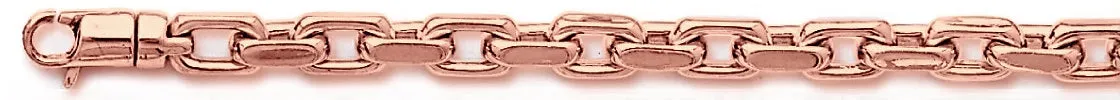 5.3mm Flat Elongated Rolo Link Bracelet