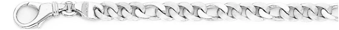 5.5mm Modern Figaro Link Bracelet