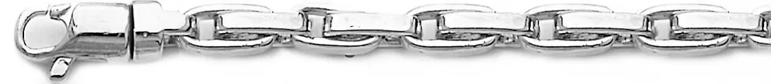 5.8mm Offset Box Link Bracelet