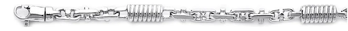 5mm Corkscrew Bullet Link Bracelet