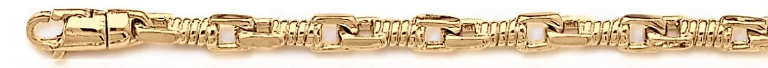 5mm Corkscrew Bullet Link Bracelet