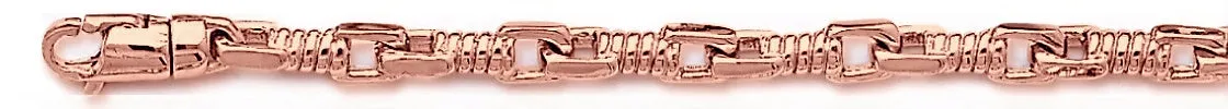 5mm Corkscrew Bullet Link Bracelet