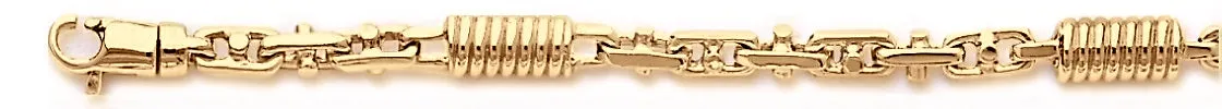 5mm Corkscrew Bullet Link Bracelet