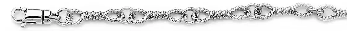 5mm Twist Tie Link Bracelet