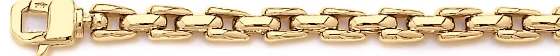6.5mm 3-Row Link Bracelet