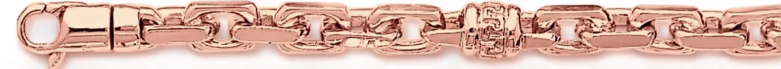 6.9mm Greek Scroll I Chain Necklace