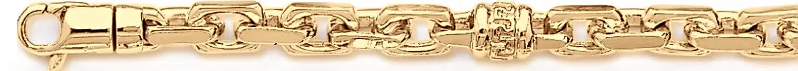 6.9mm Greek Scroll I Chain Necklace