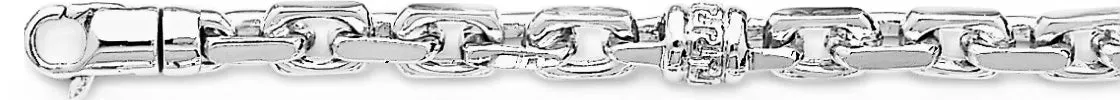 6.9mm Greek Scroll I Chain Necklace