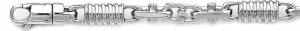 7.2mm Corkscrew Bullet Link Bracelet
