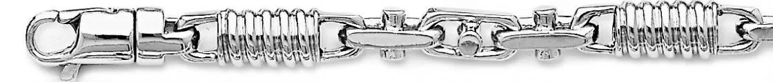 7.2mm Corkscrew Bullet Link Bracelet