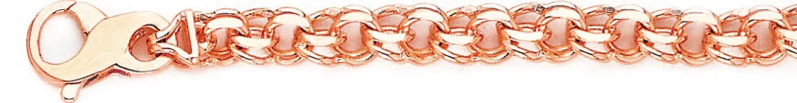 7.5mm Double Chain Necklace