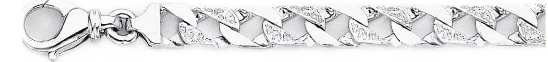 7.5mm Nugget Curb Link Bracelet