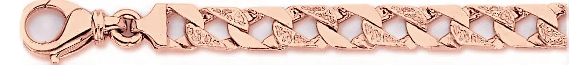 7.5mm Nugget Curb Link Bracelet