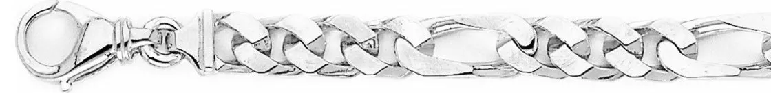 7.6mm Figaro Link Bracelet