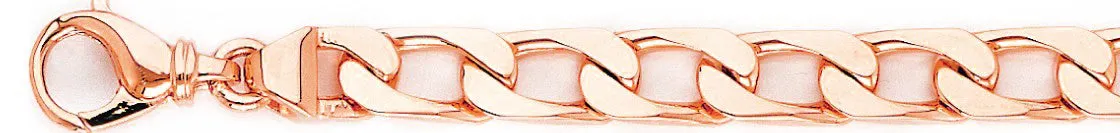 7.8mm Long Curb Link Bracelet