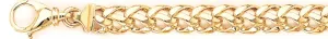 8.4mm Woven Curb Link Bracelet