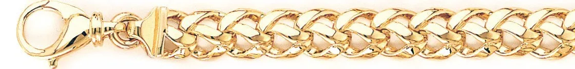 8.4mm Woven Curb Link Bracelet