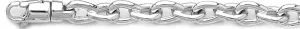 8.5mm Semi Rolo Link Bracelet