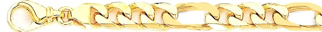 8.8mm Figaro Link Bracelet