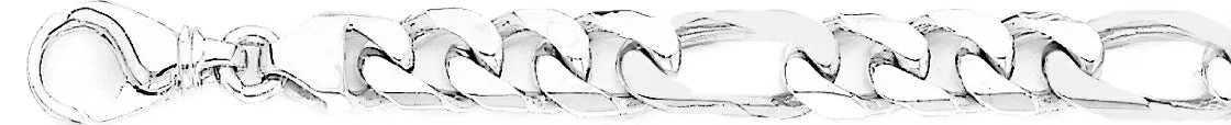 8.8mm Figaro Link Bracelet