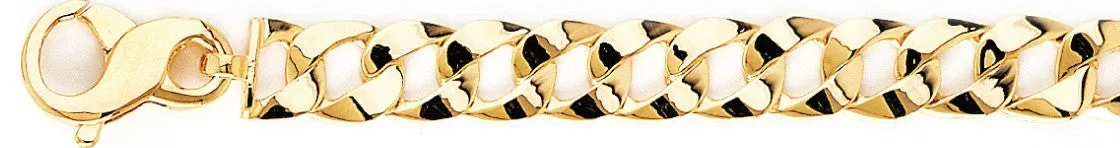 8.9mm Inverted Curb Chain Necklace