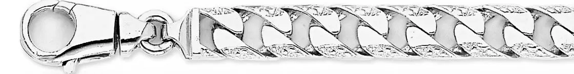 8.9mm Nugget Curb Link Bracelet