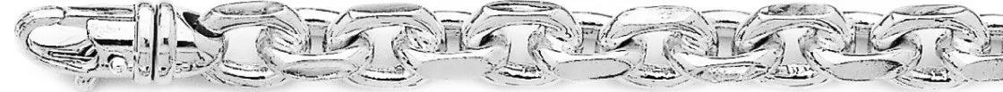 9mm Flat Elongated Rolo Link Bracelet